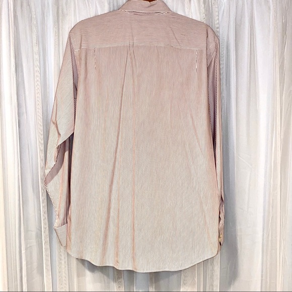 VGUC Banana Republic Mens Stripe Dress Shirt, M - Picture 2 of 15